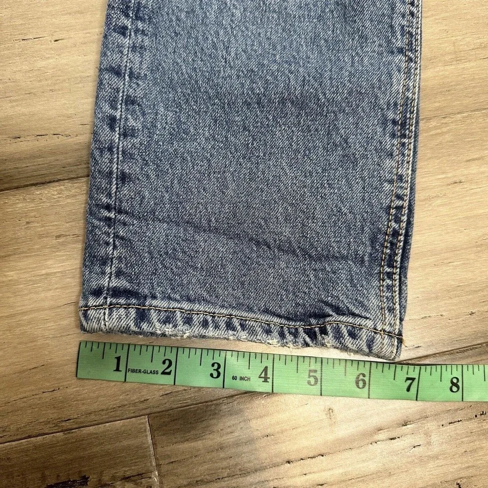 Zara High Waisted Straight Slim Leg Jeans Women's Size 8